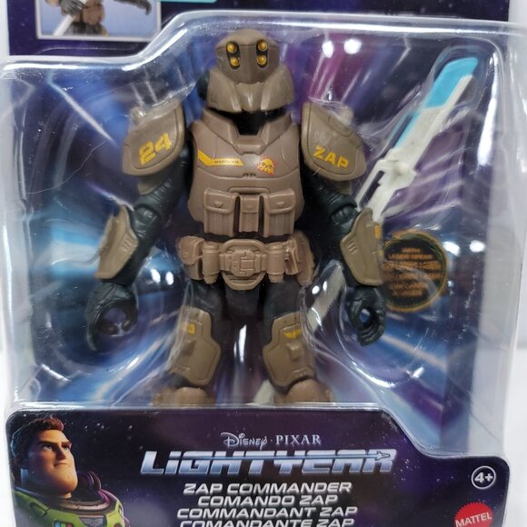 Disney Pixar Lightyear ZAP Commander Marquam Action Figure Authentic 5" Posable - Picture 2 of 4